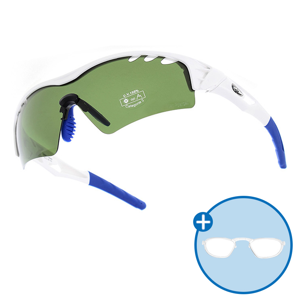 그린아이즈 알바트로스 GN-WT 그린 편광렌즈 골프 스포츠 기능성 고글형 자외선 차단 선글라스 / 도수프레임 증정