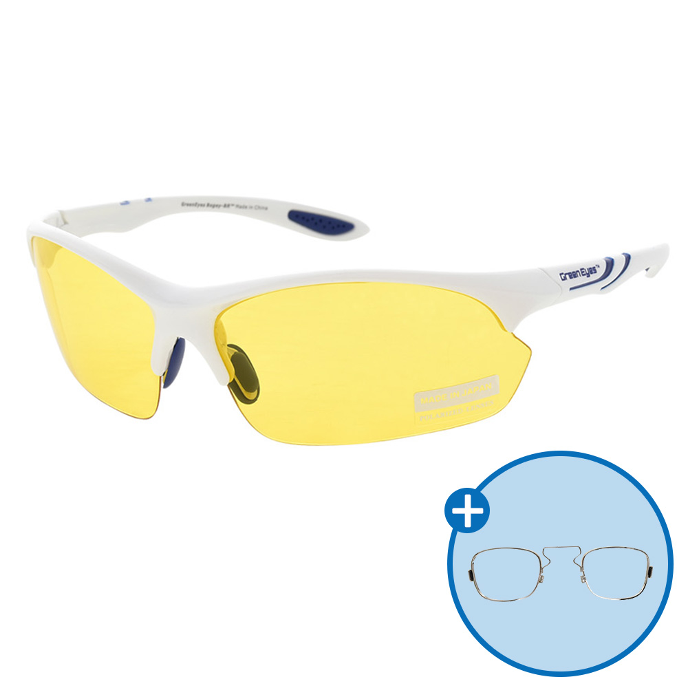 그린아이즈 보기 옐로우 편광렌즈 골프 스포츠 기능성 고글형 자외선 난반사 차단 선글라스