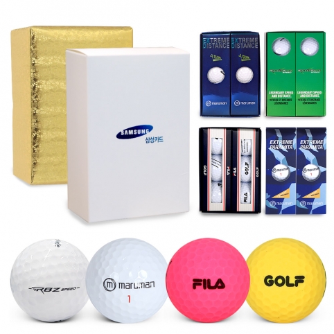 삼성카드 골프공 6구 선물세트 (금지포장)