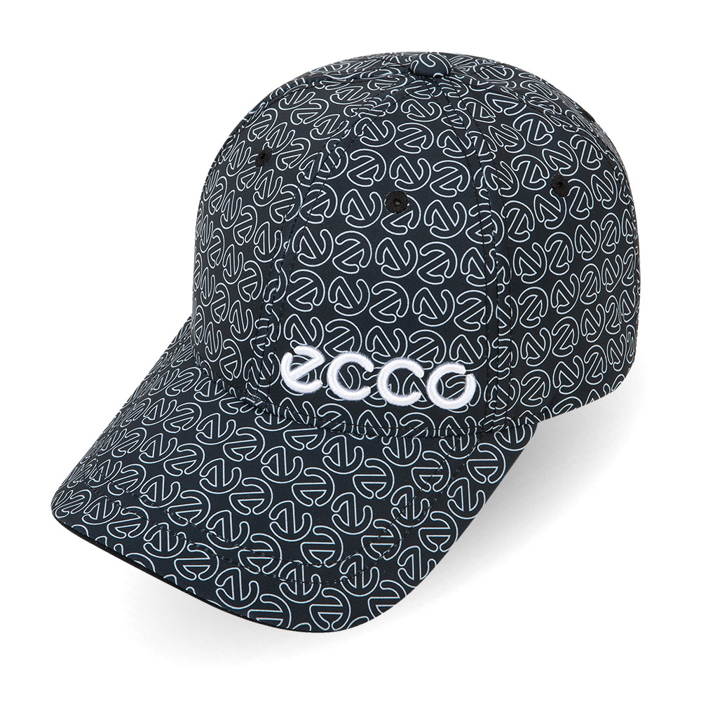 ECCO 2023 델타 패턴 볼캡 모자 EB3S041