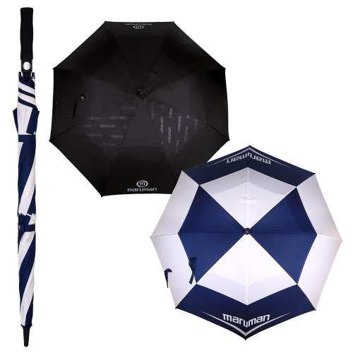 마루망 더블 캐노피 이중 방풍 골프 대형 자동 장우산 130cm