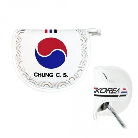 대한민국 국가대표 말렛 골프 퍼터 커버 전통태극 (KGA 정품) 이니셜 주문제작 가능